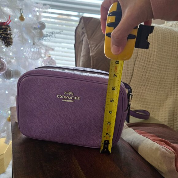 Coach Iris Jamie Camera Bag in Pebbled Leather - Picture 11 of 11